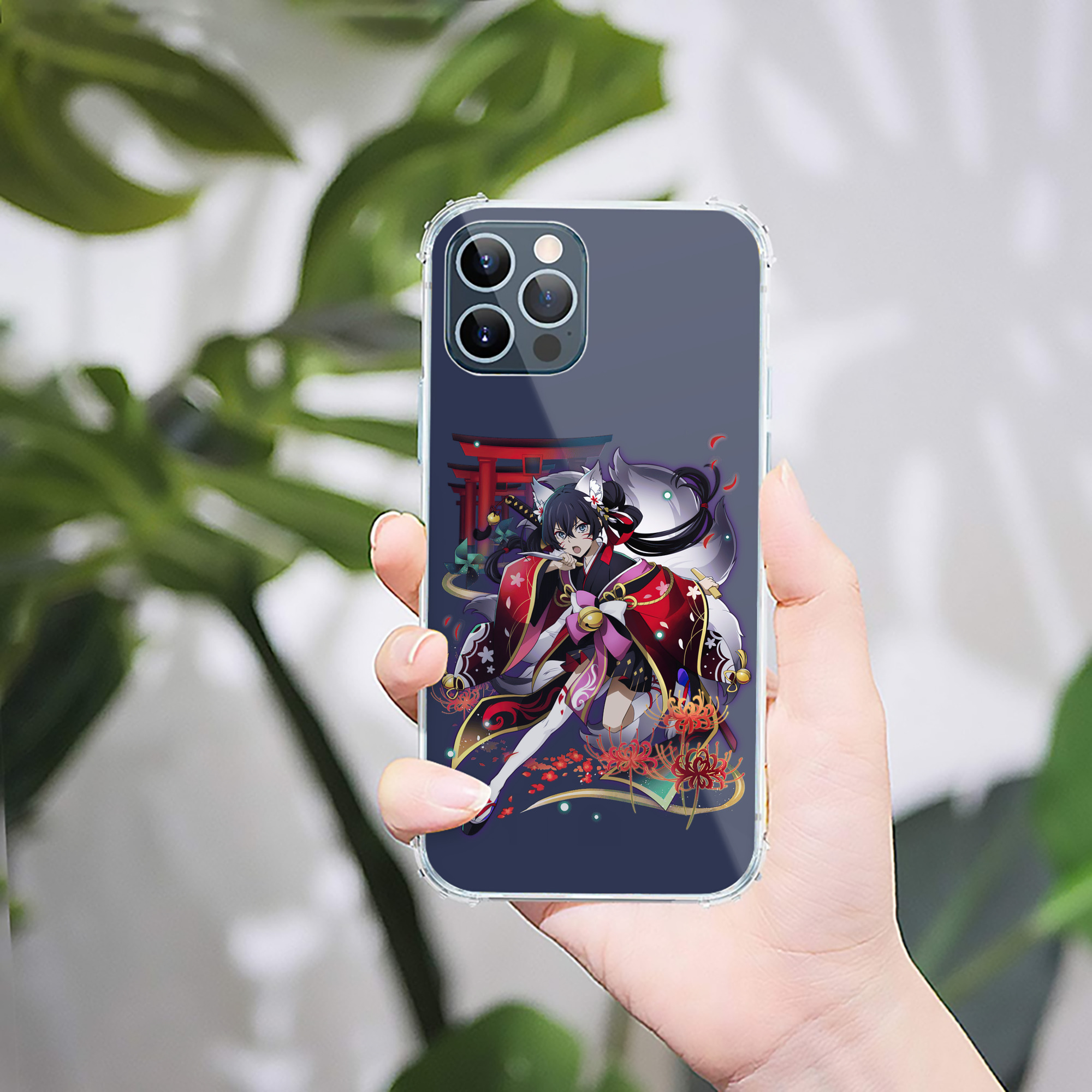 （画像用） 文豪ストレイドッグス Bungo Stray Dogs 【iPhone 12シリーズ対応】透明スマホケース（クリアソフトケース）